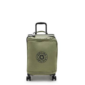 Kipling Spontaneous Small Rolling Bőröndök Olivazöld | HU 1751GS